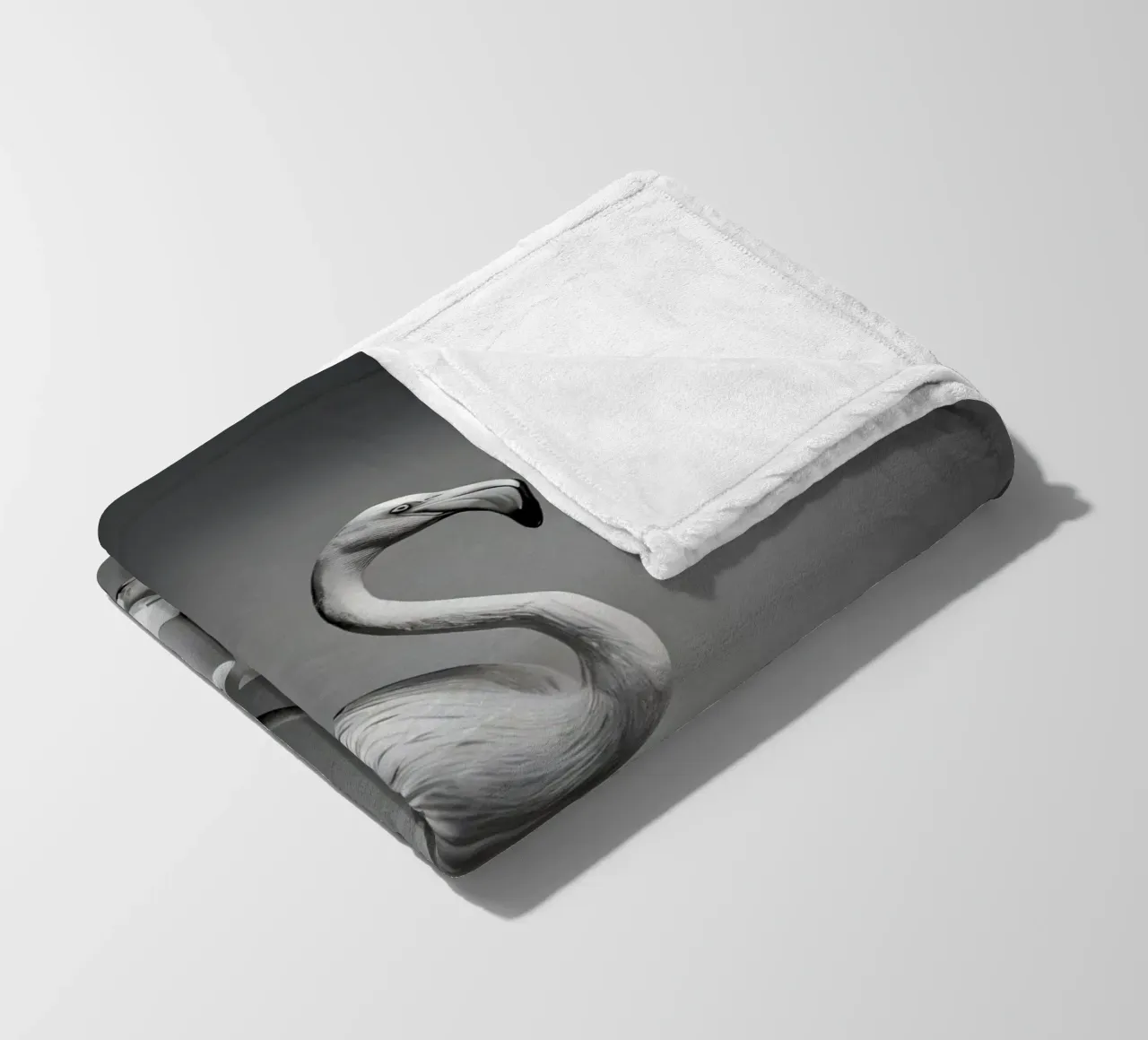 Flamingo Fun – Rolling Tissue in Style coperta in pile da Attaboy Dsgn