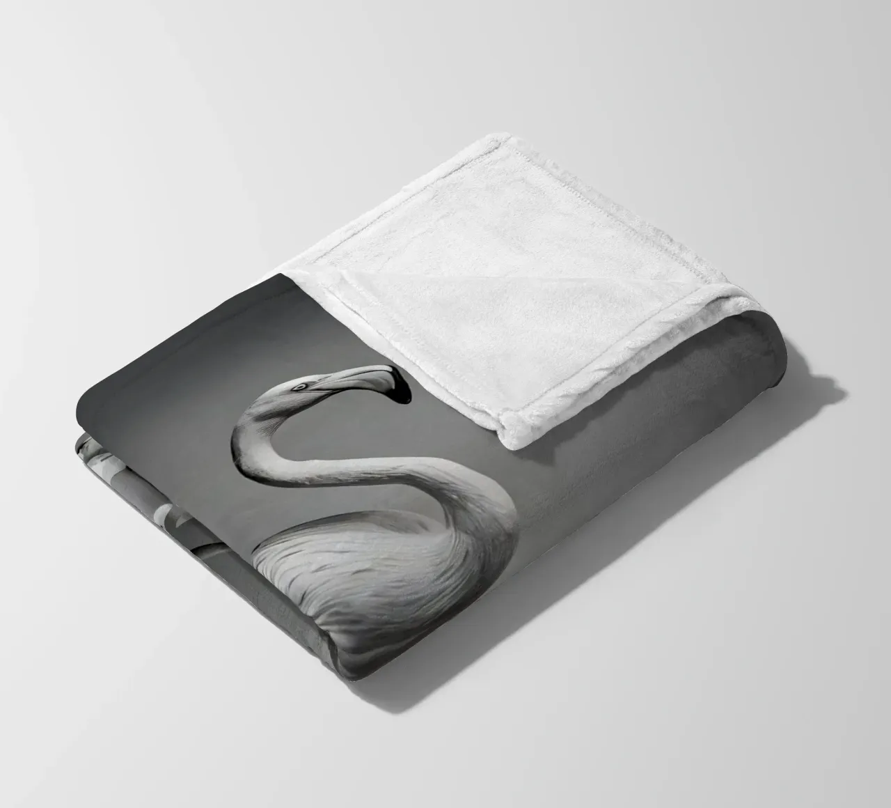 Flamingo Fun – Rolling Tissue in Style coperta in pile da Attaboy Dsgn