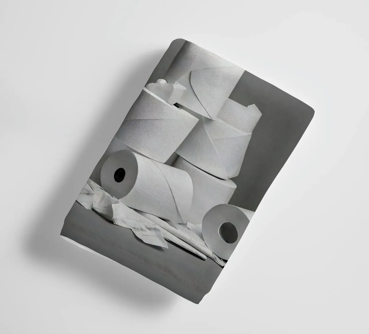 Flamingo Fun – Rolling Tissue in Style asciugamano da bagno da Attaboy Dsgn