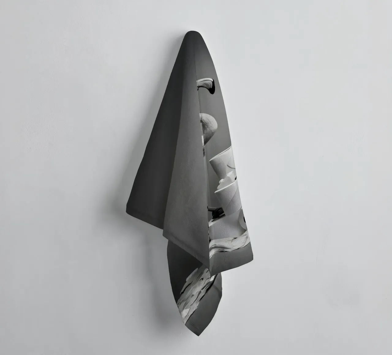 Flamingo Fun – Rolling Tissue in Style asciugamano da bagno da Attaboy Dsgn