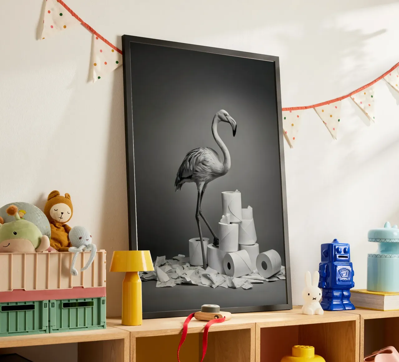 Flamingo Fun – Rolling Tissue in Style carta hahnemühle da Attaboy Dsgn