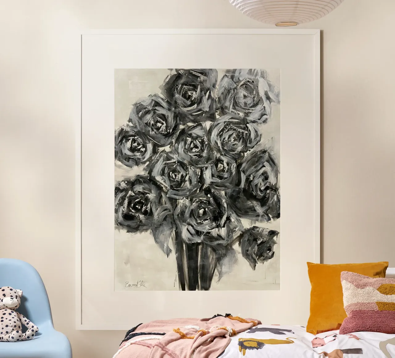Fiori monocromatici poster da Emma Bell