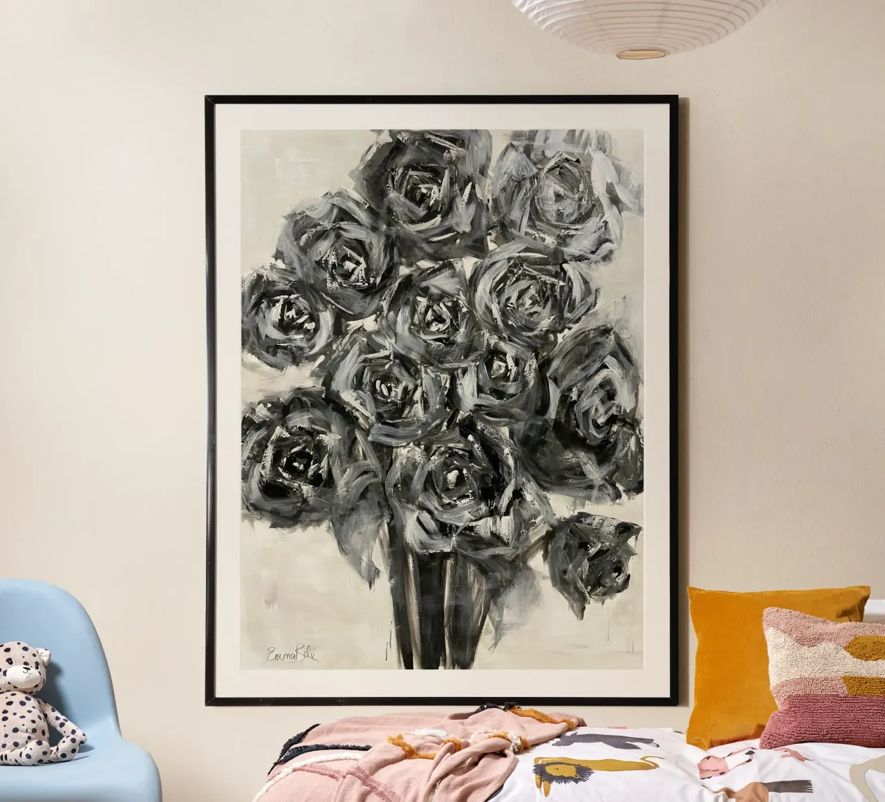 Fiori monocromatici poster da Emma Bell