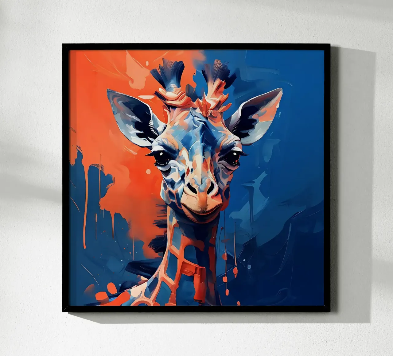 Giraffa_Stile_F_1 poster da Tierisch bunt by LK