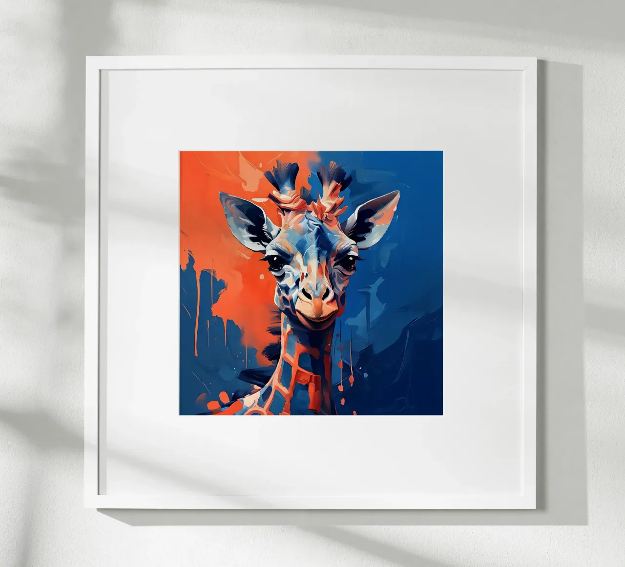Giraffa_Stile_F_1 poster da Tierisch bunt by LK
