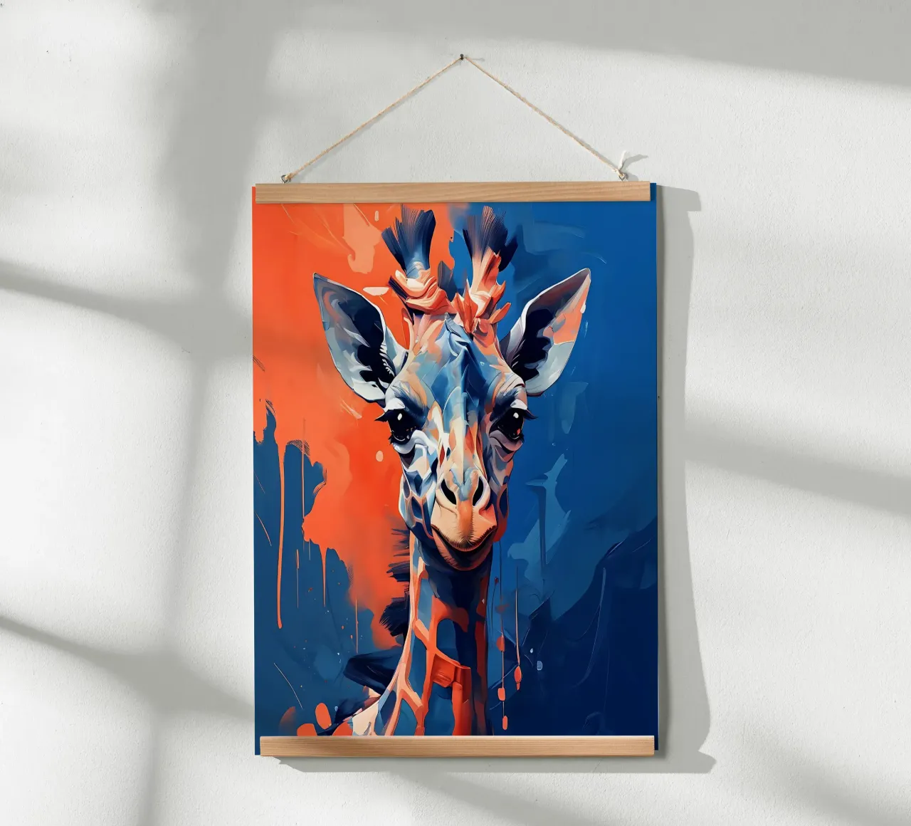 Giraffa_Stile_F_1 poster da Tierisch bunt by LK