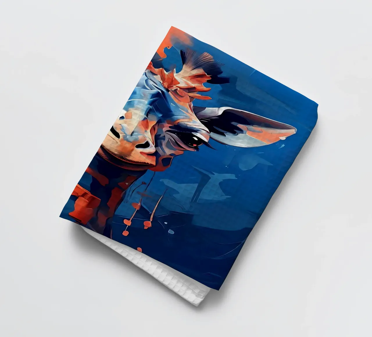 Girafe_Style_F_1 torchon de Tierisch bunt by LK