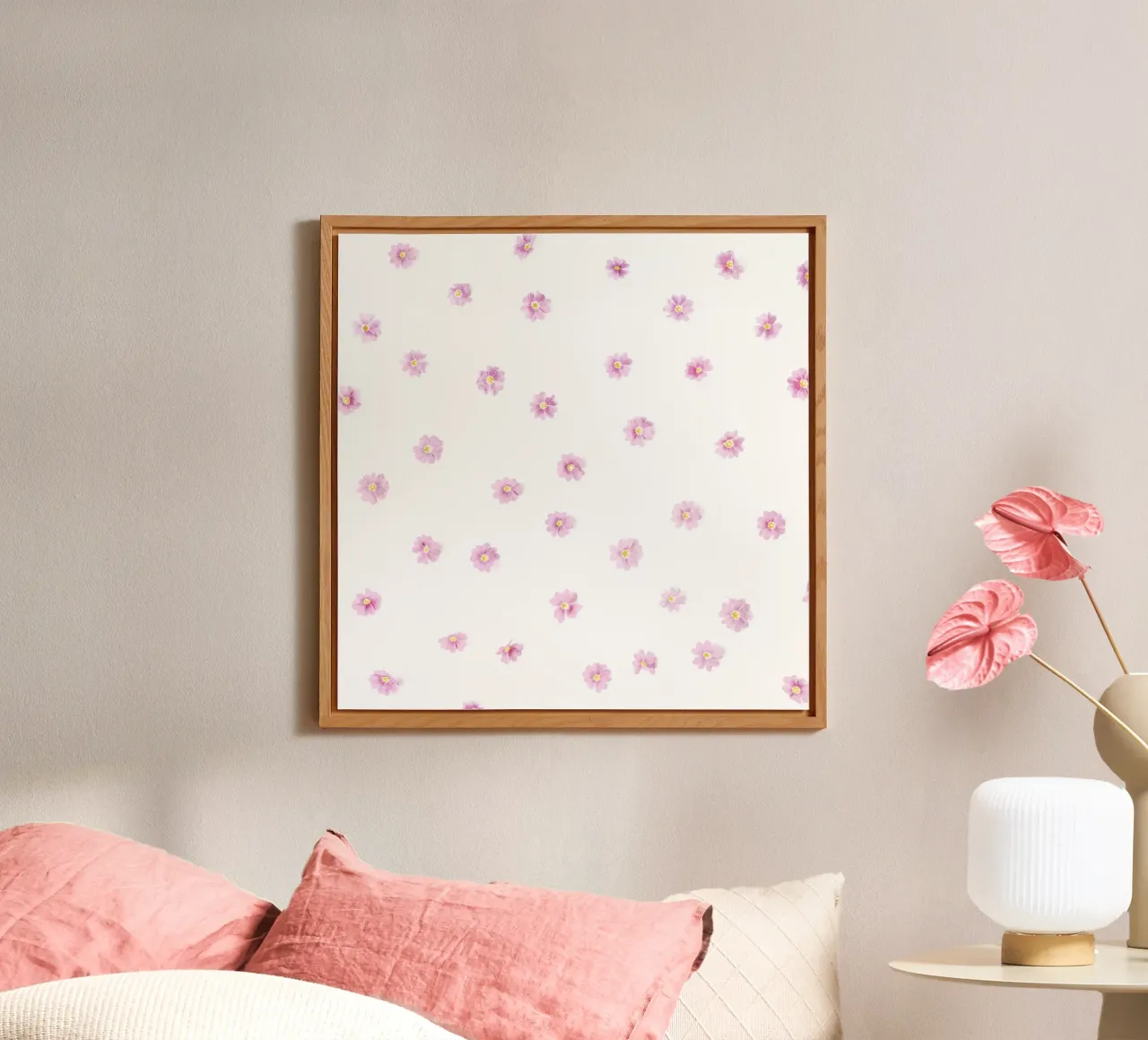 Blush alluminio dibond da PhotoVibe Decor