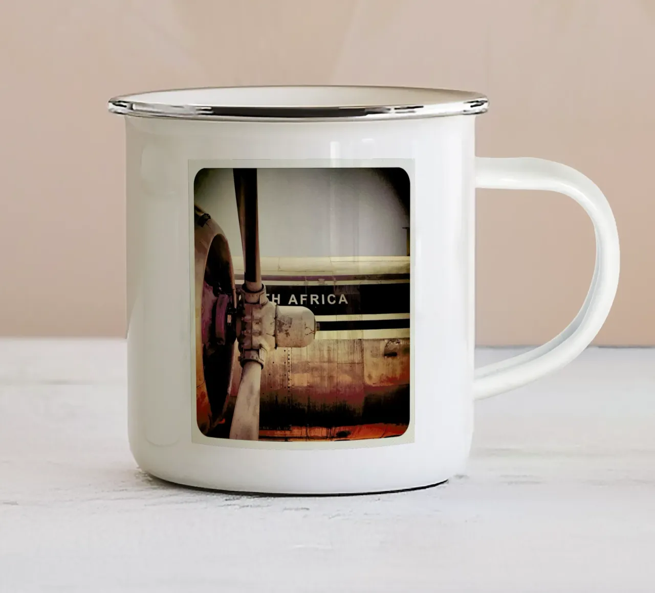 Birdie tazza in smalto da Ballack Art House