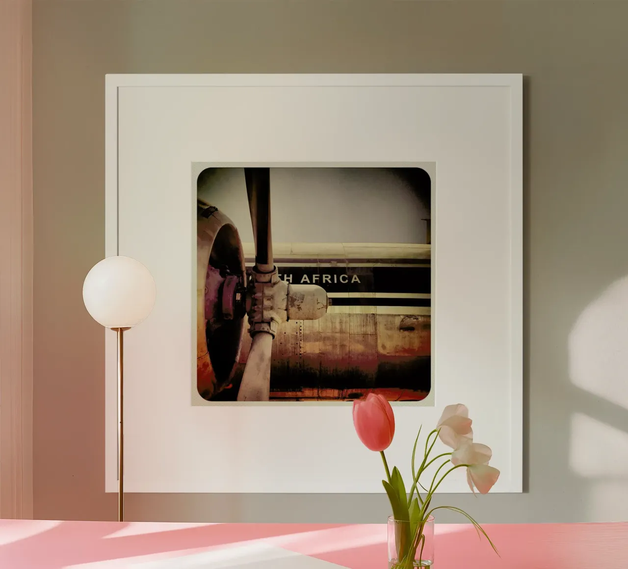 Birdie poster con telaio in alluminio da Ballack Art House