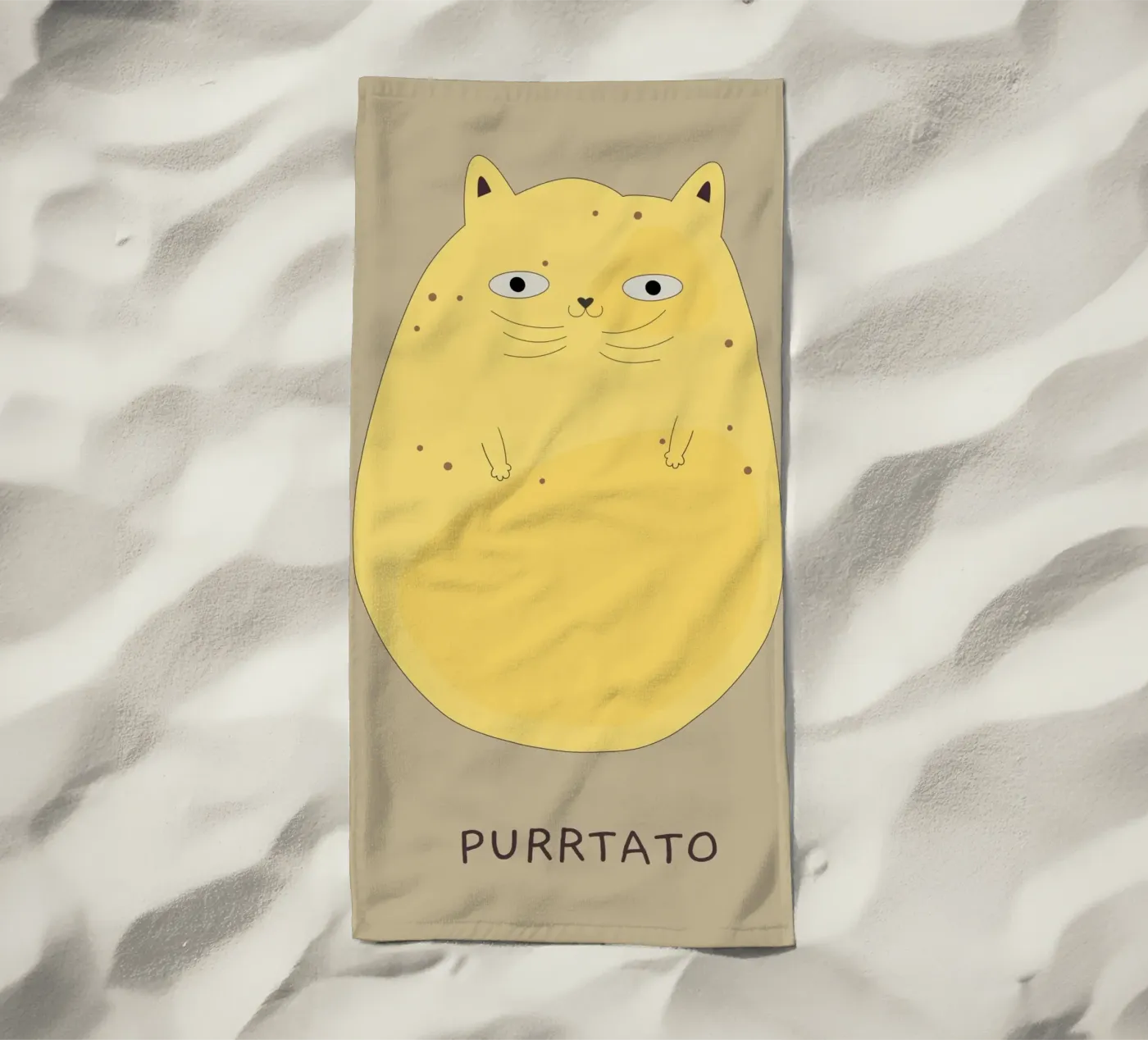 Purrtato telo mare da Dharma