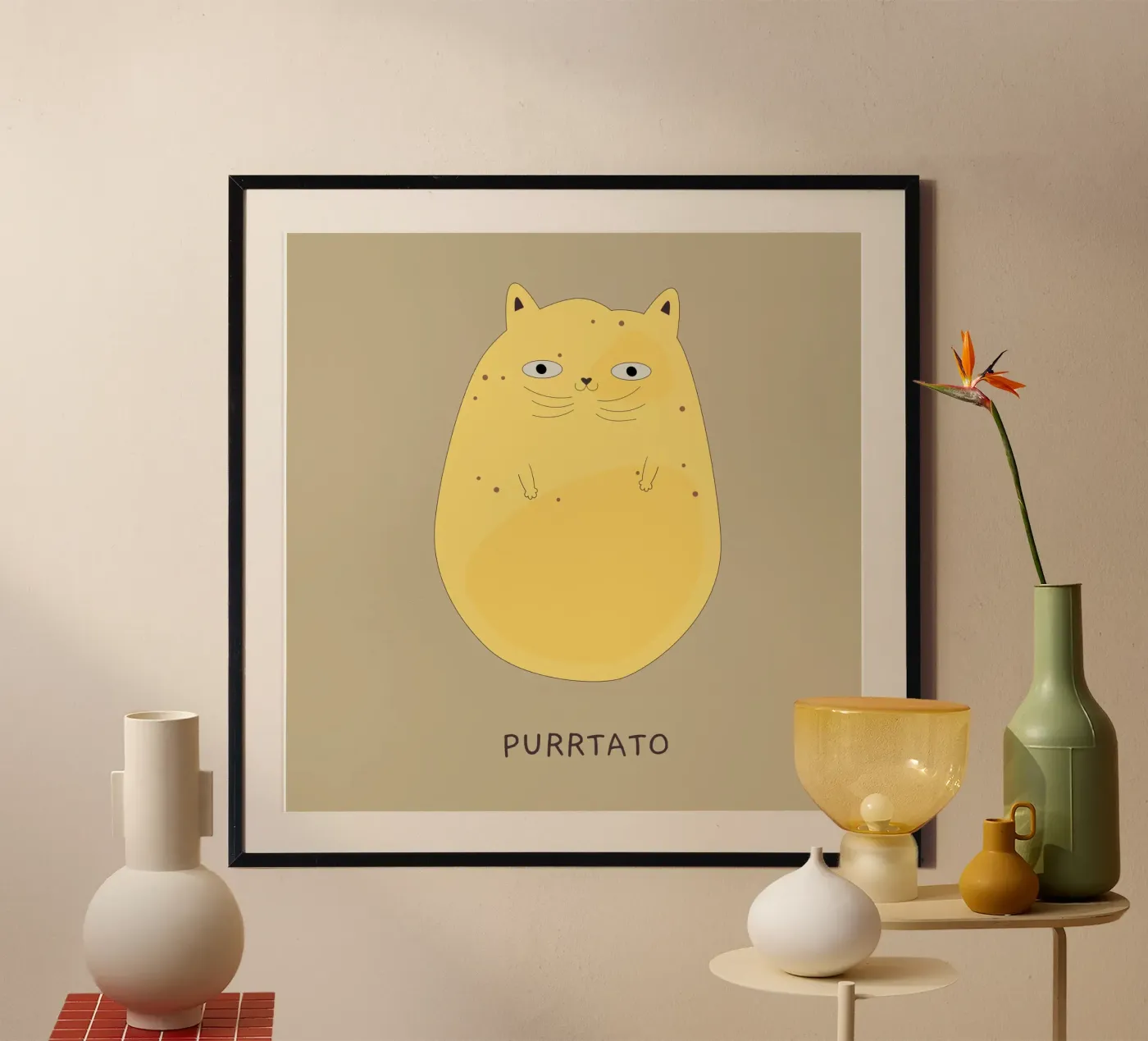 Purrtato poster da Dharma