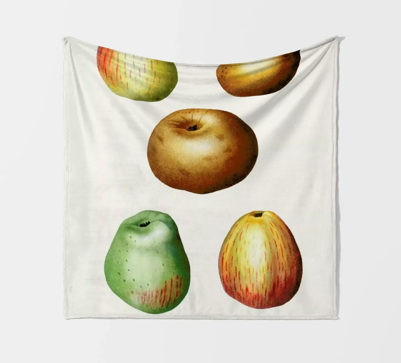 Apples fleece blanket by Flora & Fauna