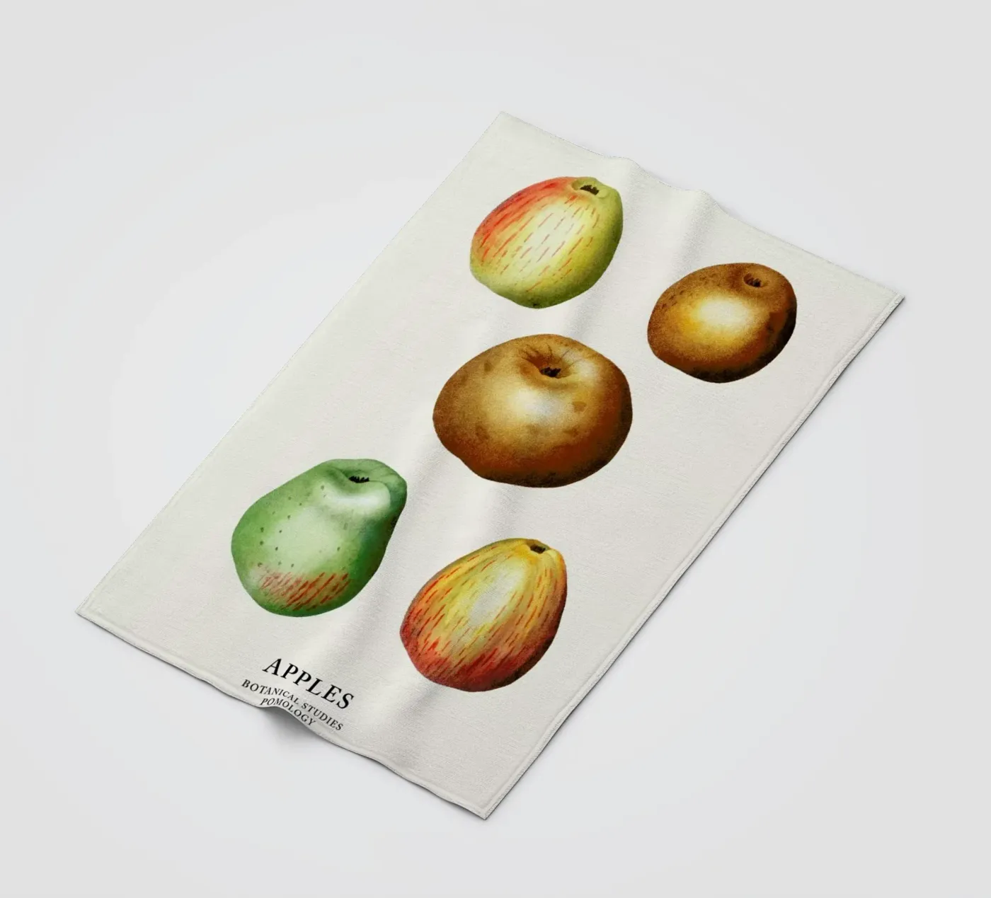 Apples fleece blanket by Flora & Fauna