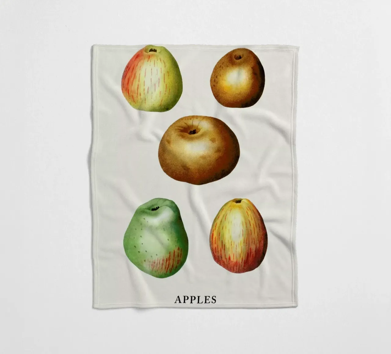 Apples Fleecedecke von Flora & Fauna