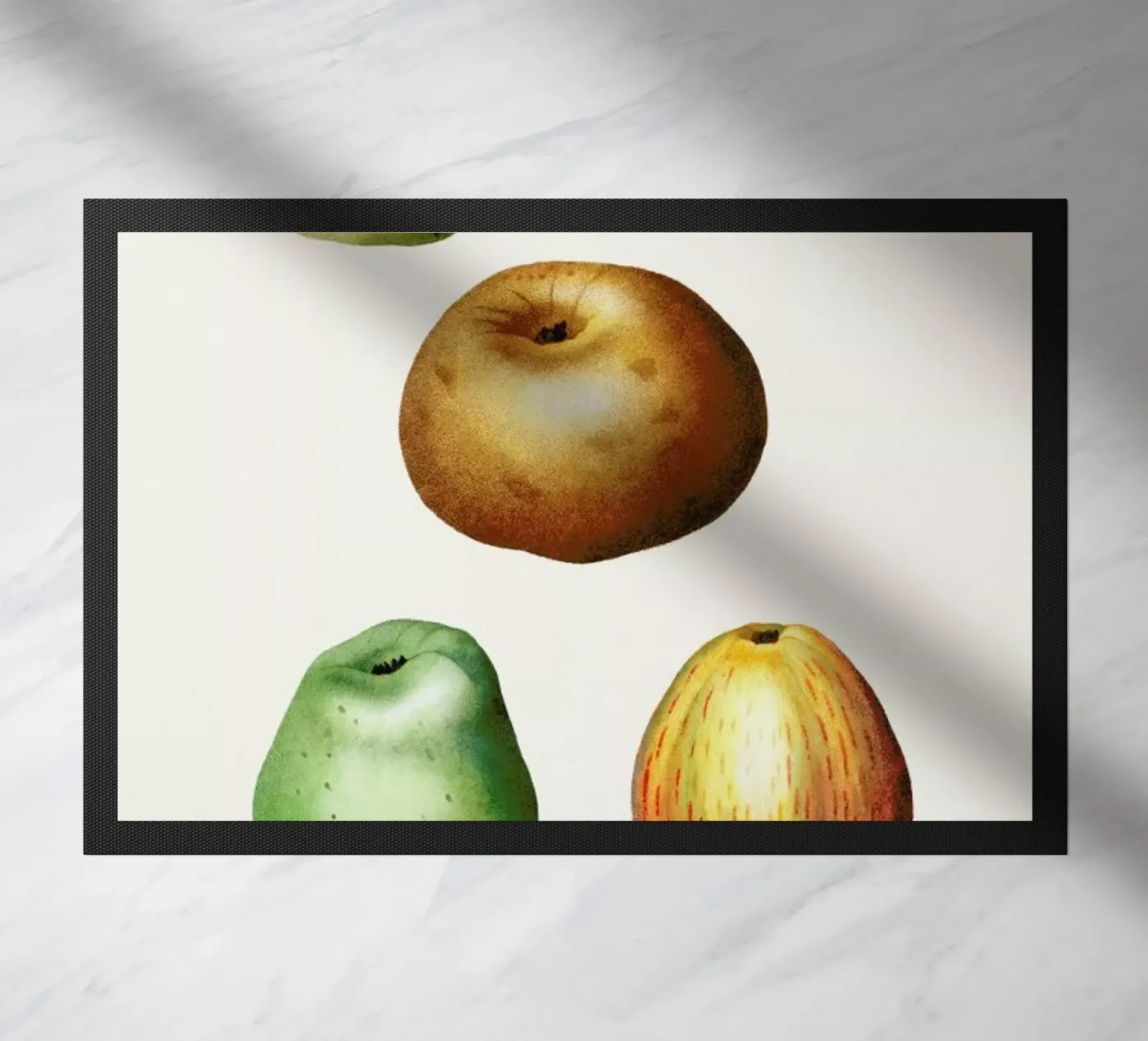 Apples doormat by Flora & Fauna