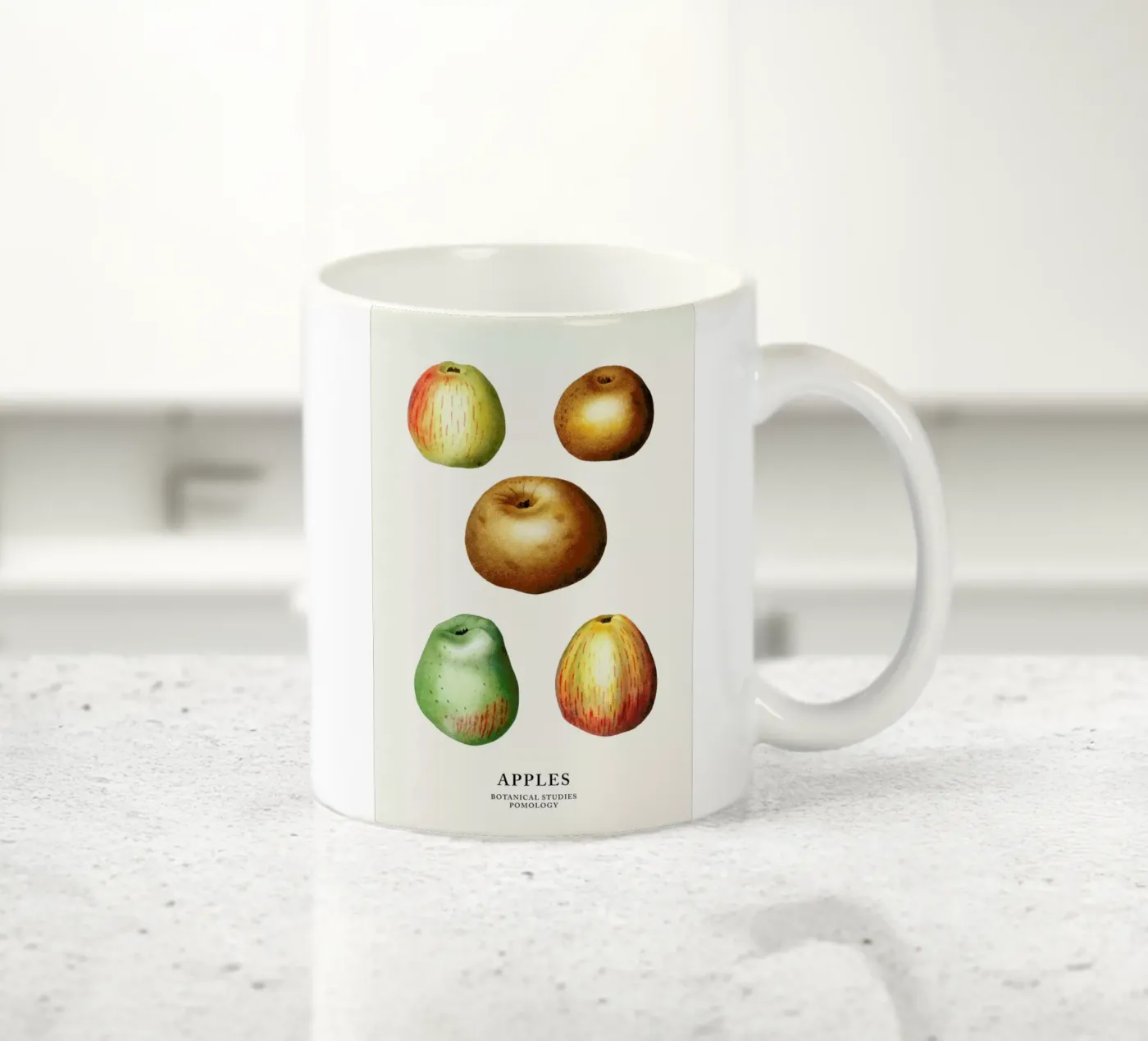 Apples ceramic mug by Flora & Fauna