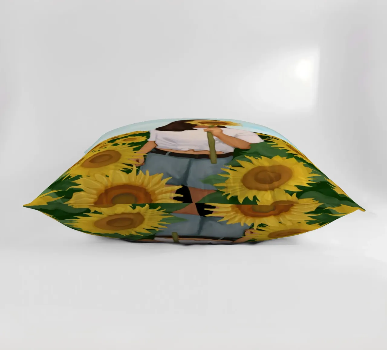 Fiore d'oro cuscino da Verse