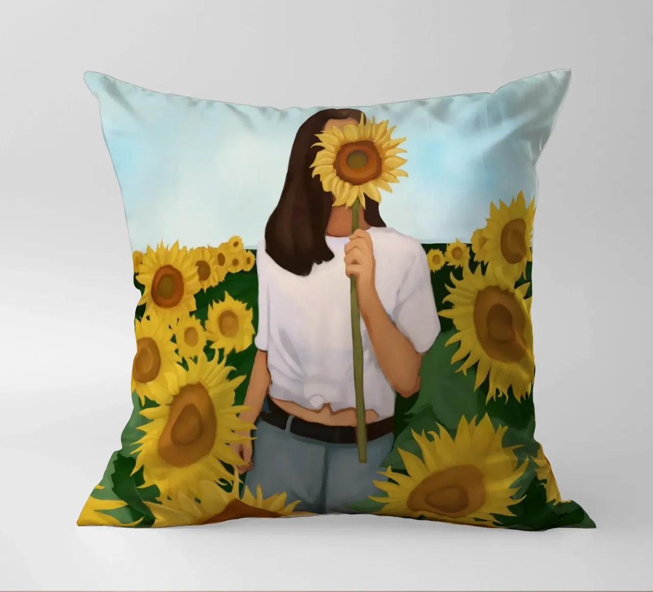 Fiore d'oro cuscino da Verse