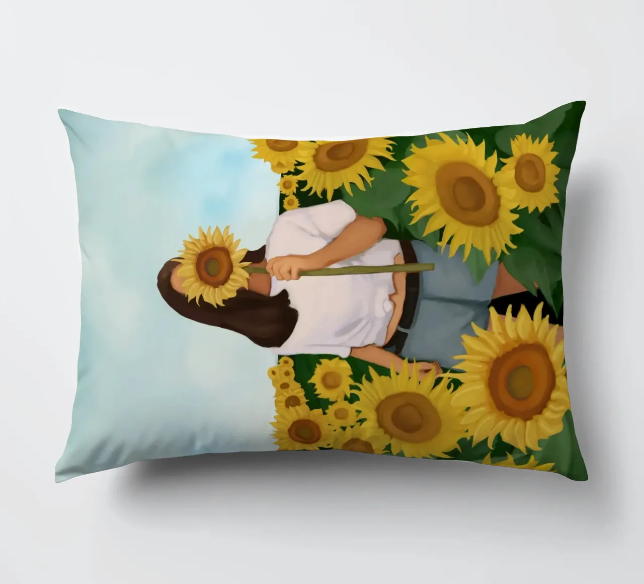 Fiore d'oro cuscino da Verse