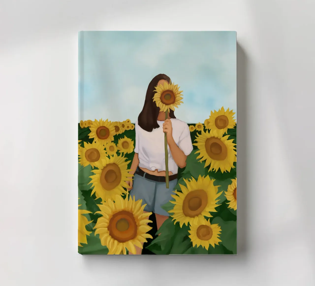 Gouden bloei notitieboek van Verse