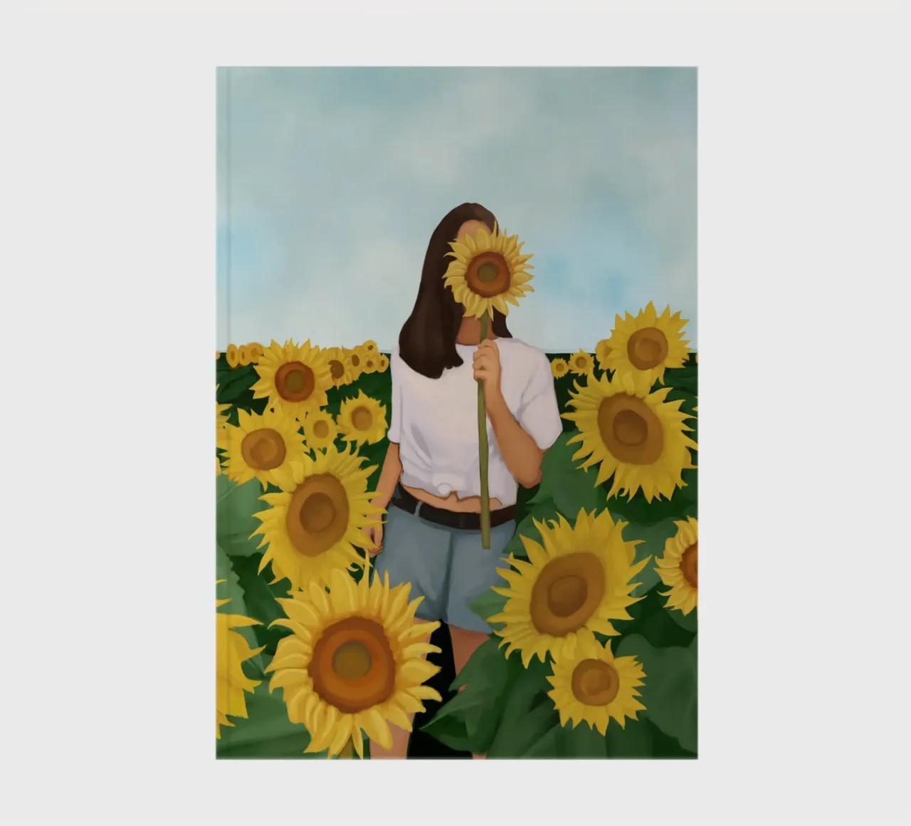 Gouden bloei notitieboek van Verse