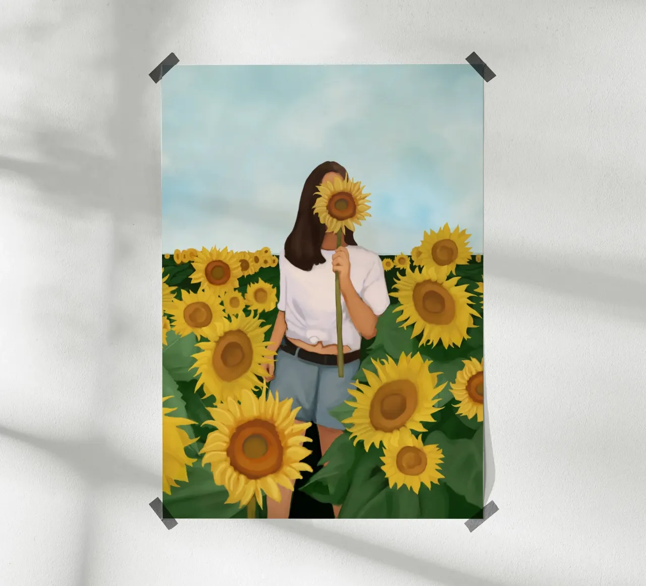 Fiore d'oro poster da Verse