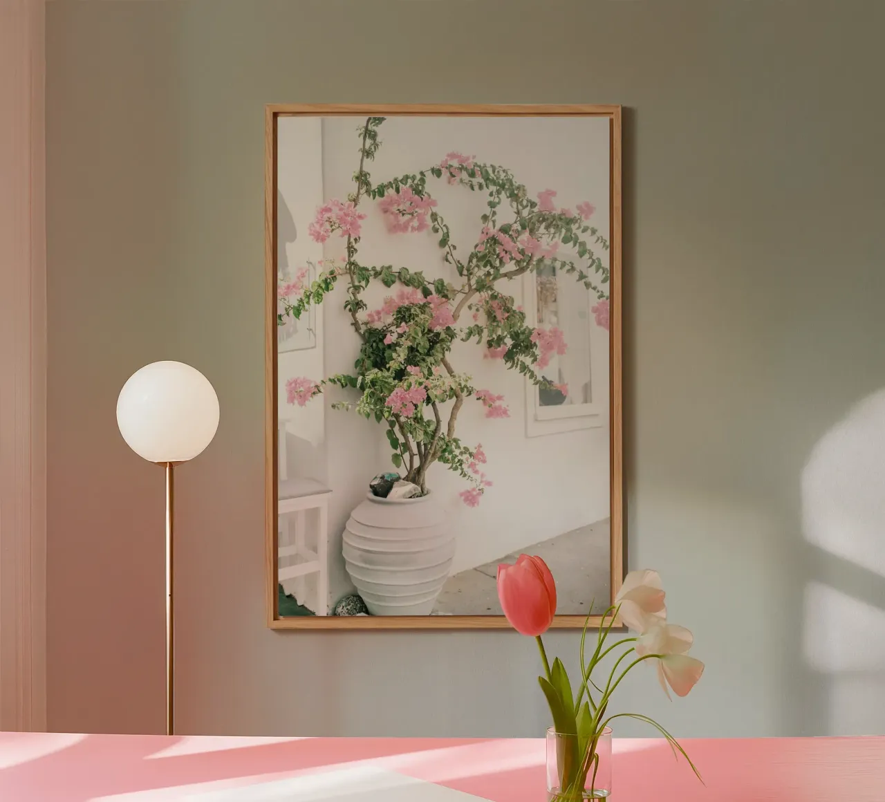 Blush alluminio dibond da PhotoVibe Decor