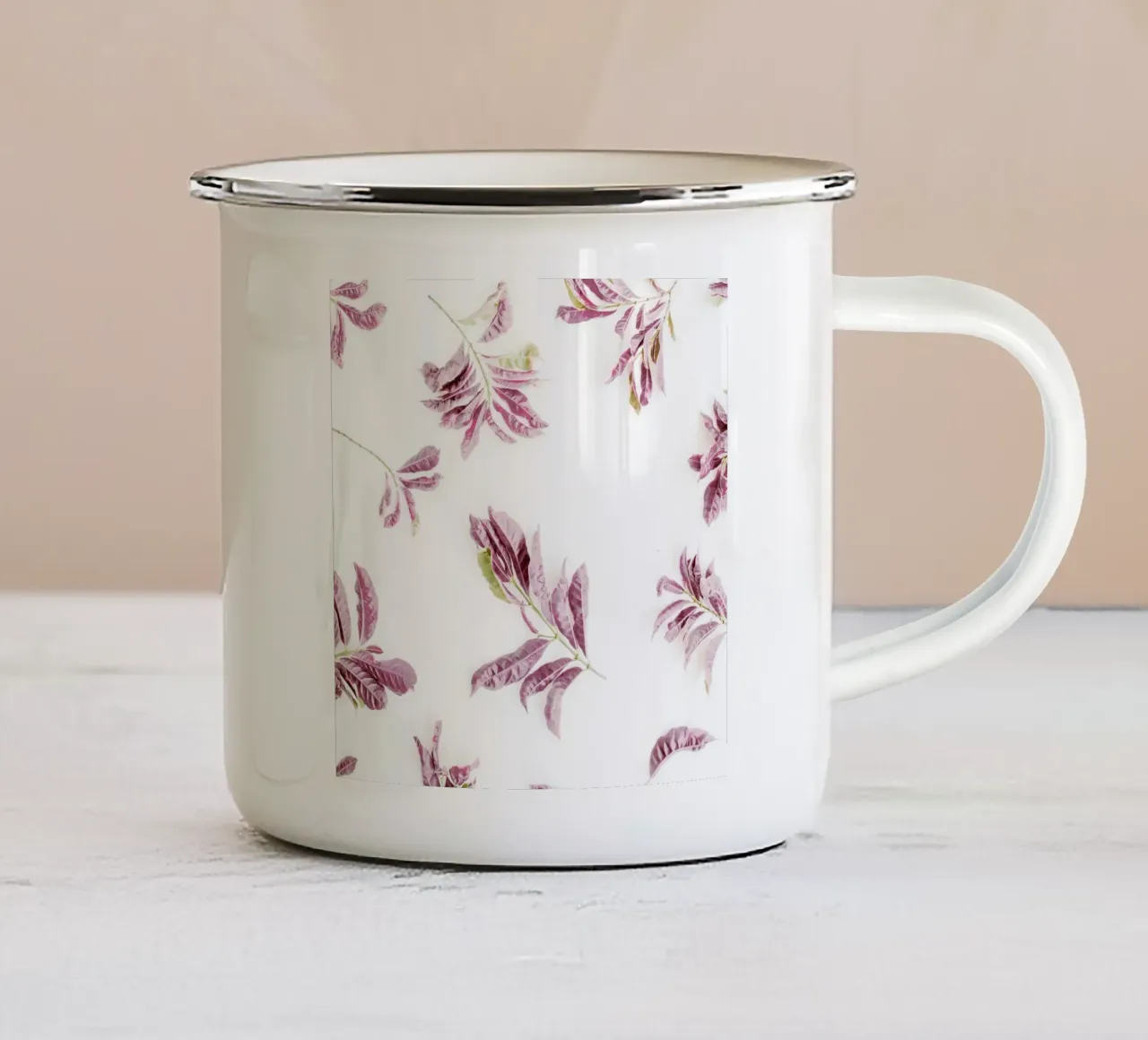 Blush tazza in smalto da PhotoVibe Decor