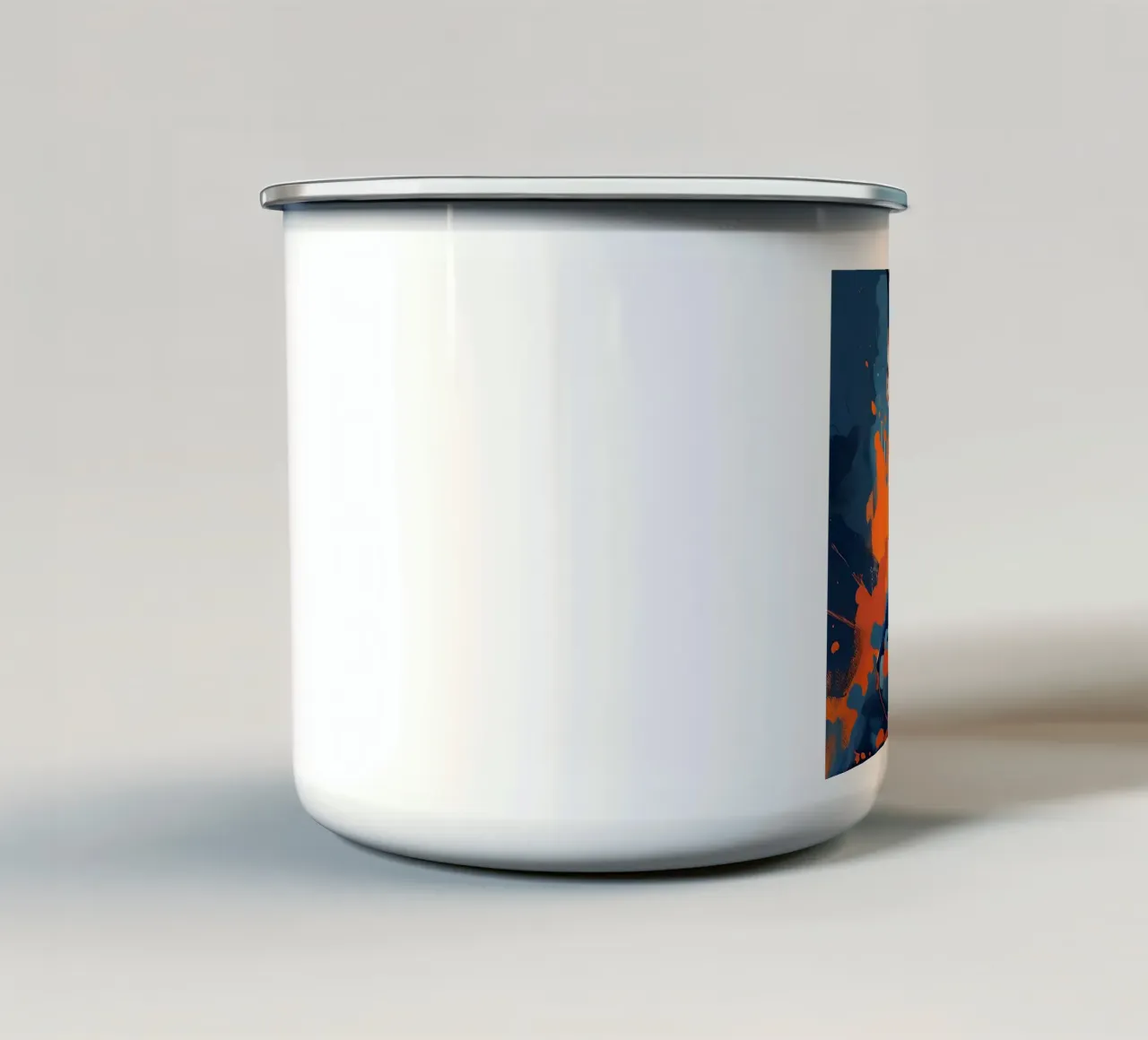 Cane, Doberman_Style_F_1 tazza in smalto da Tierisch bunt by LK