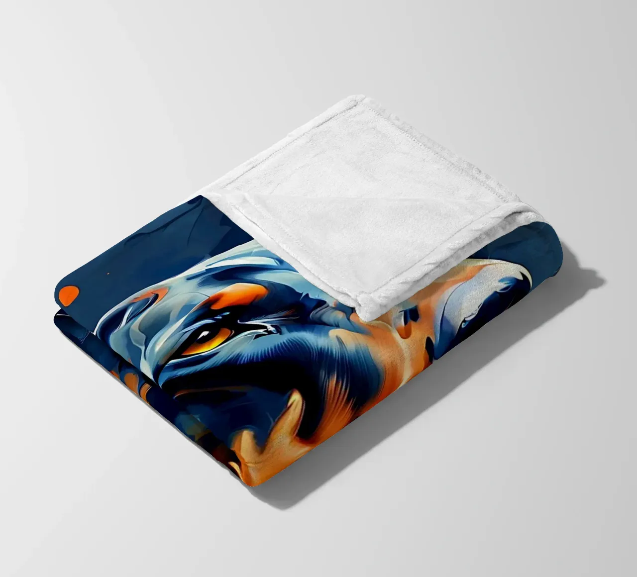 Cane, Doberman_Style_F_1 coperta in pile da Tierisch bunt by LK