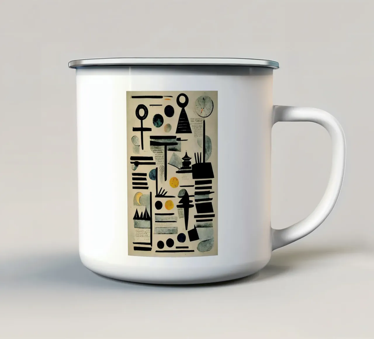 Pikku tazza in smalto da treechild