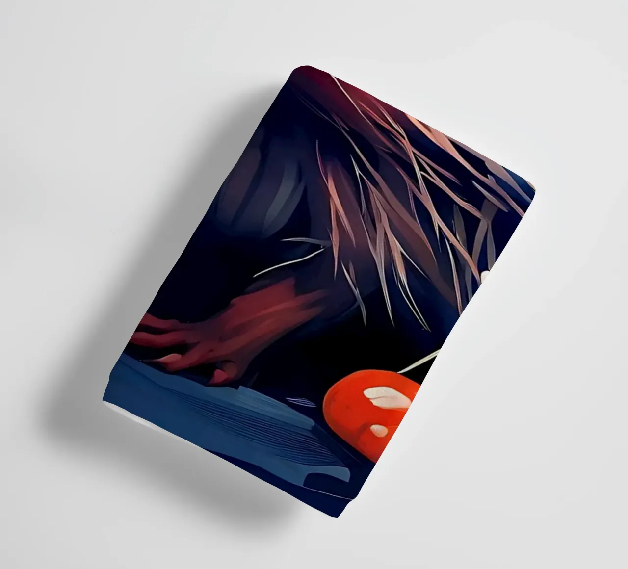 Hedgehog_style_F_1 towel by Tierisch bunt by LK