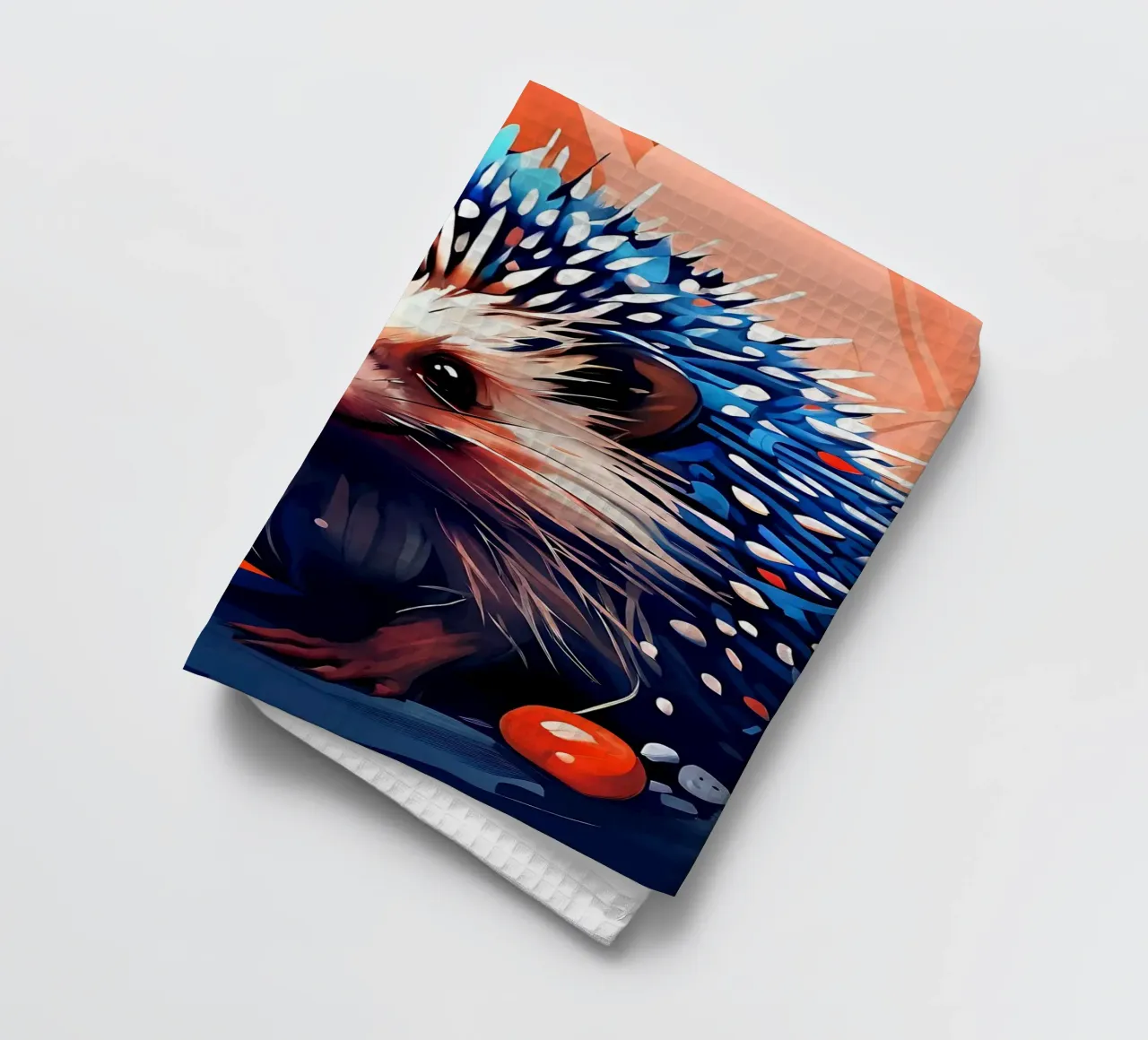 Style_hérisson_F_1 torchon de Tierisch bunt by LK