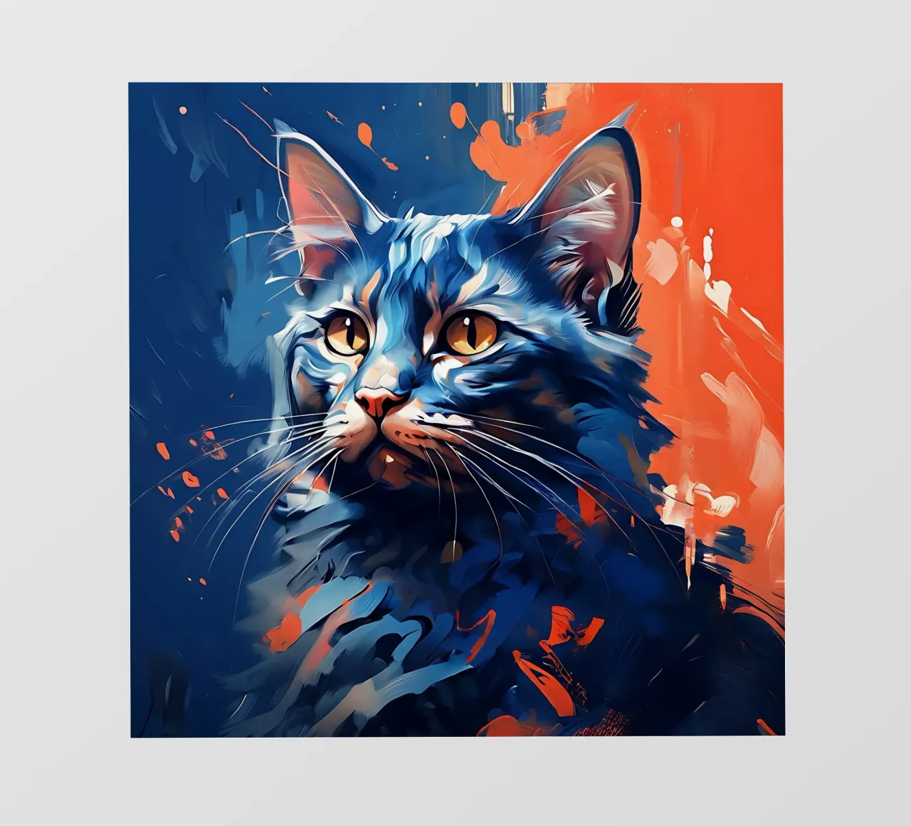Stile_gatto_F_1 telo in pvc da Tierisch bunt by LK