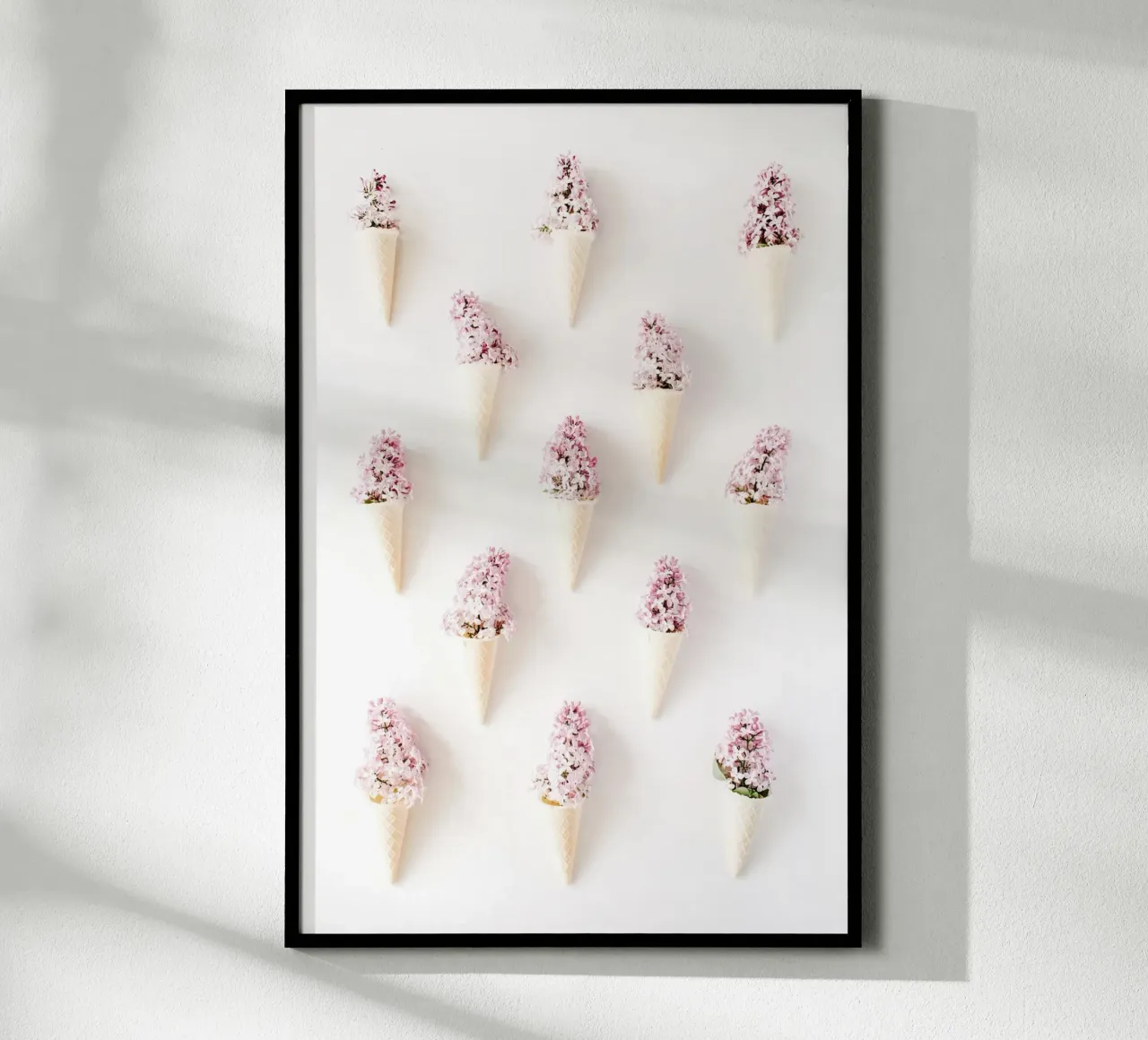 Blush poster con telaio in plastica da PhotoVibe Decor