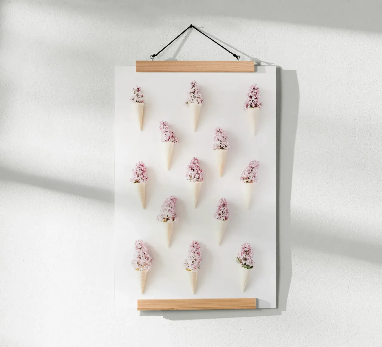 Blush poster con telaio in plastica da PhotoVibe Decor