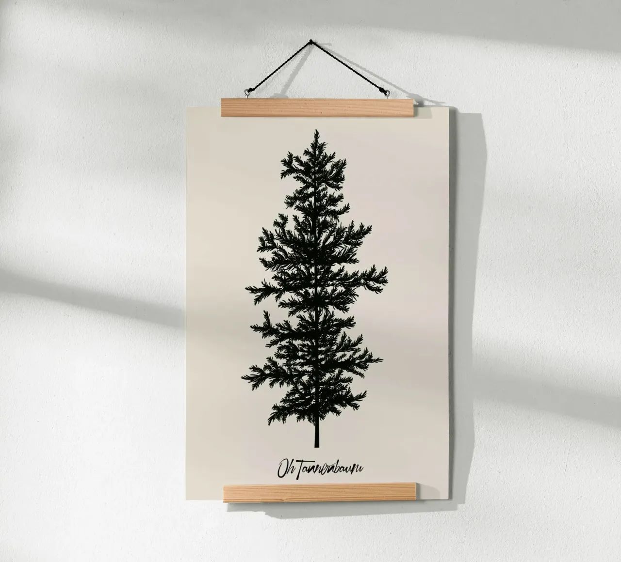 Oh Tannebaum (green) poster da Kubistika