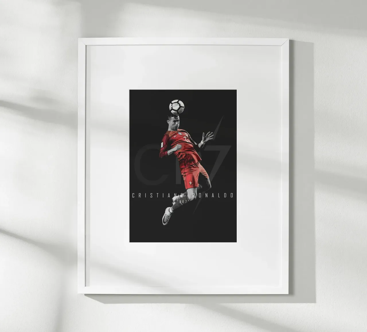 Legend Cristiano Ronaldo carta hahnemühle da NextPixel