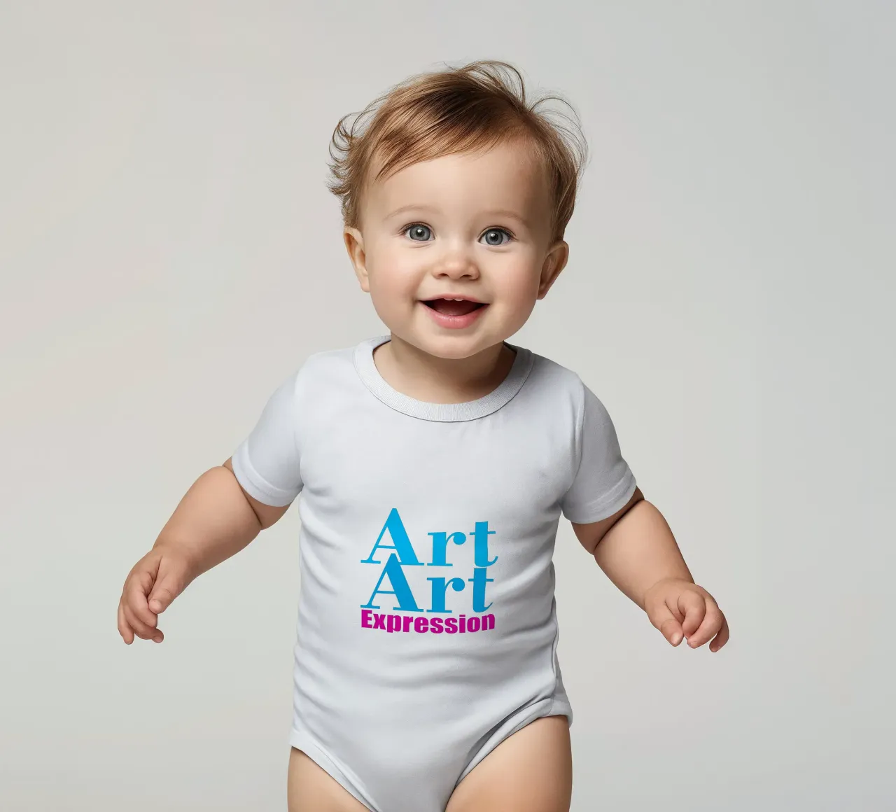 Arte Espressione Typo Trending Now body neonato maniche corte da Urban Life