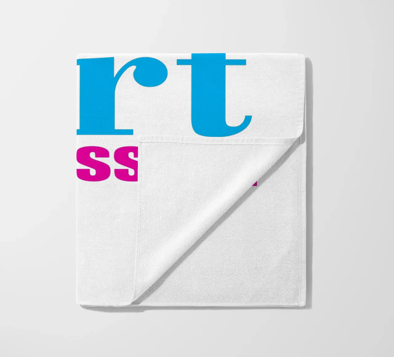 Arte Espressione Typo Trending Now telo mare da Urban Life
