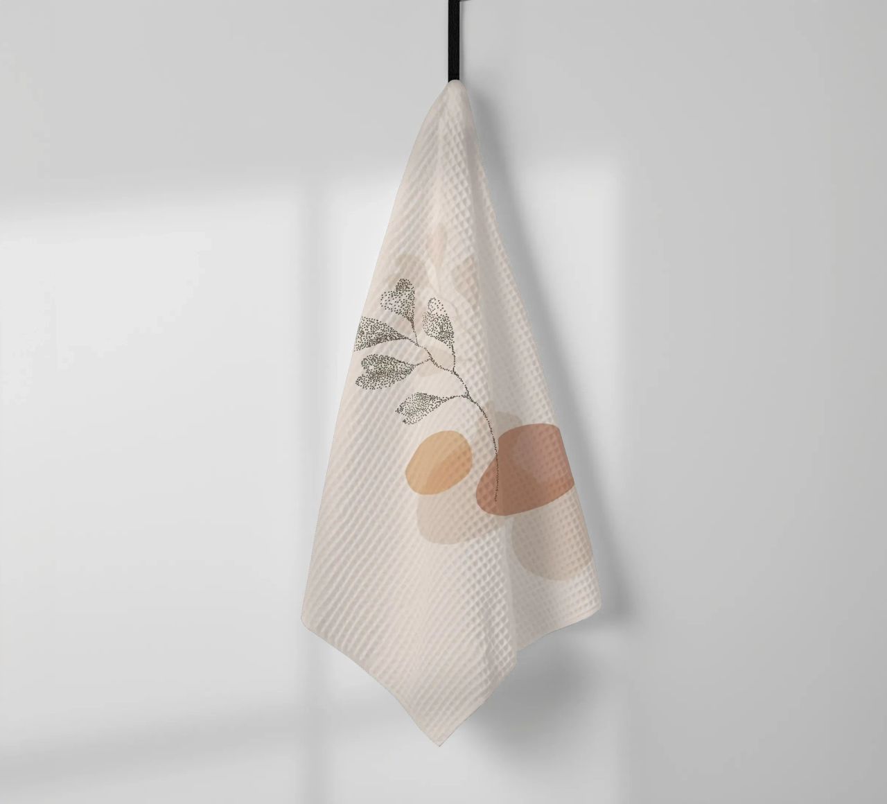 forme astratte elementi botanici canovaccio da cucina da Bacsic Design