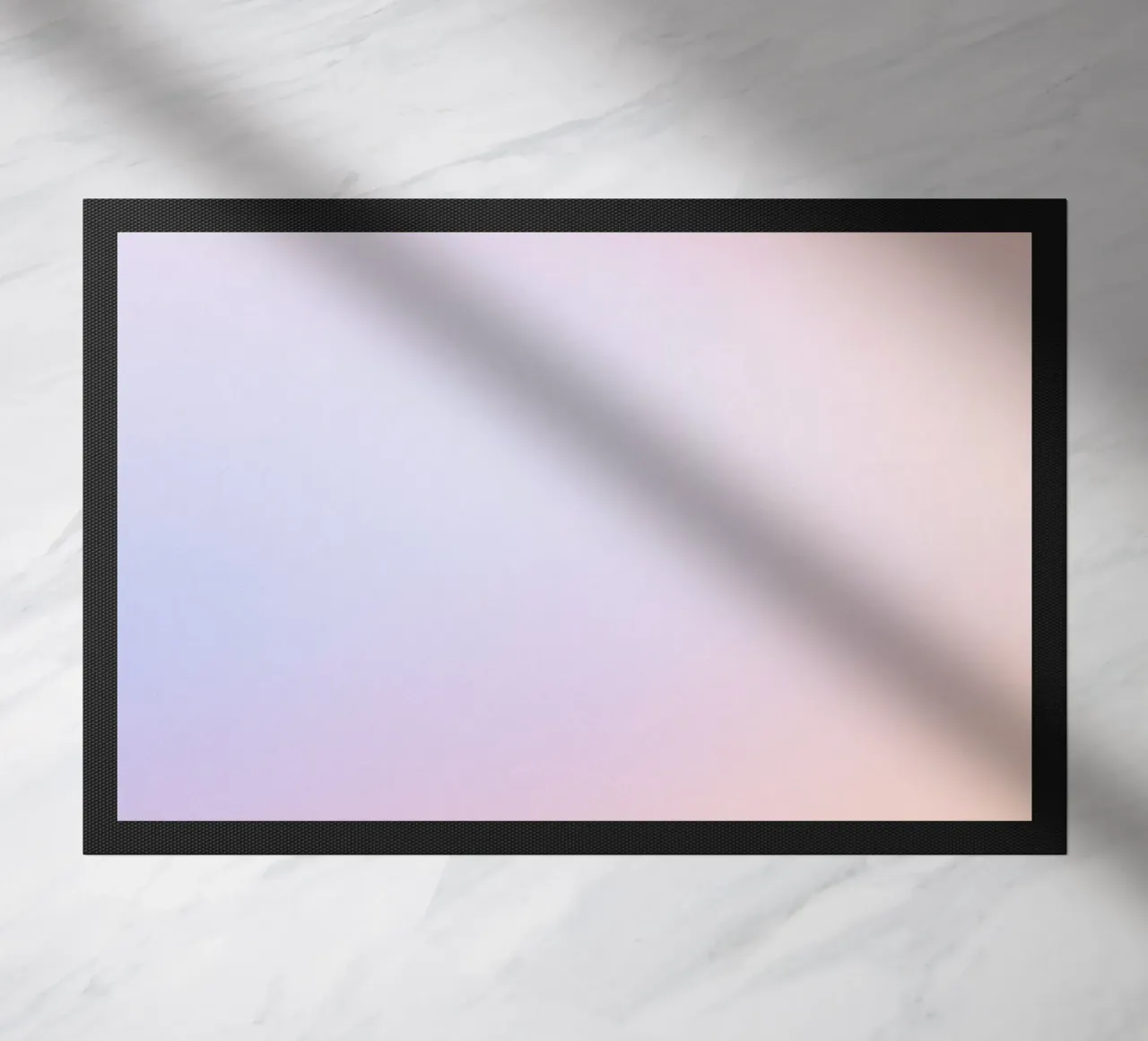 Horizon Doux - Gradienti di rosa salmone, blu e bianco zerbino da studiofox