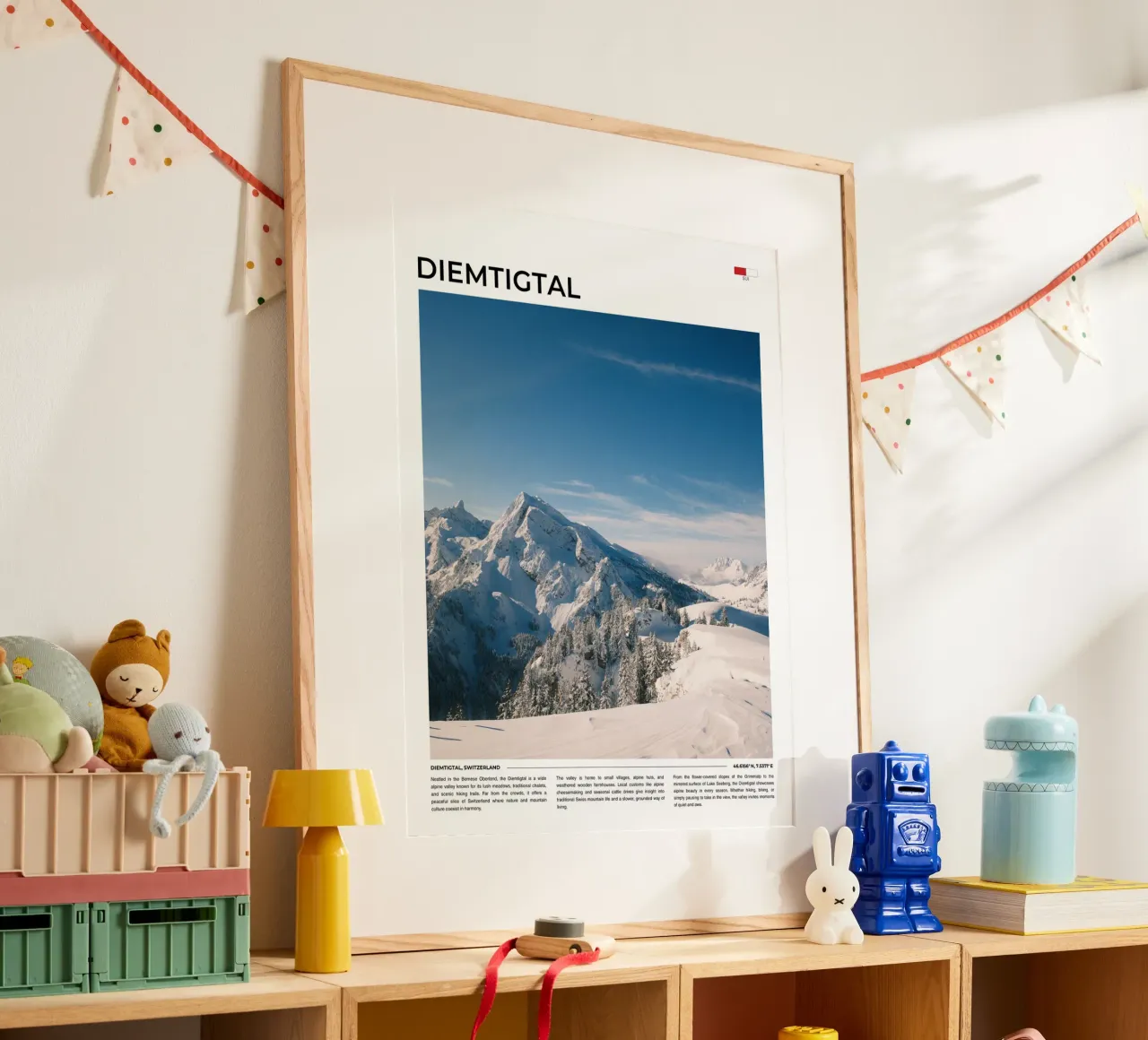Diemtigtal: Typography carta hahnemühle da FujiType