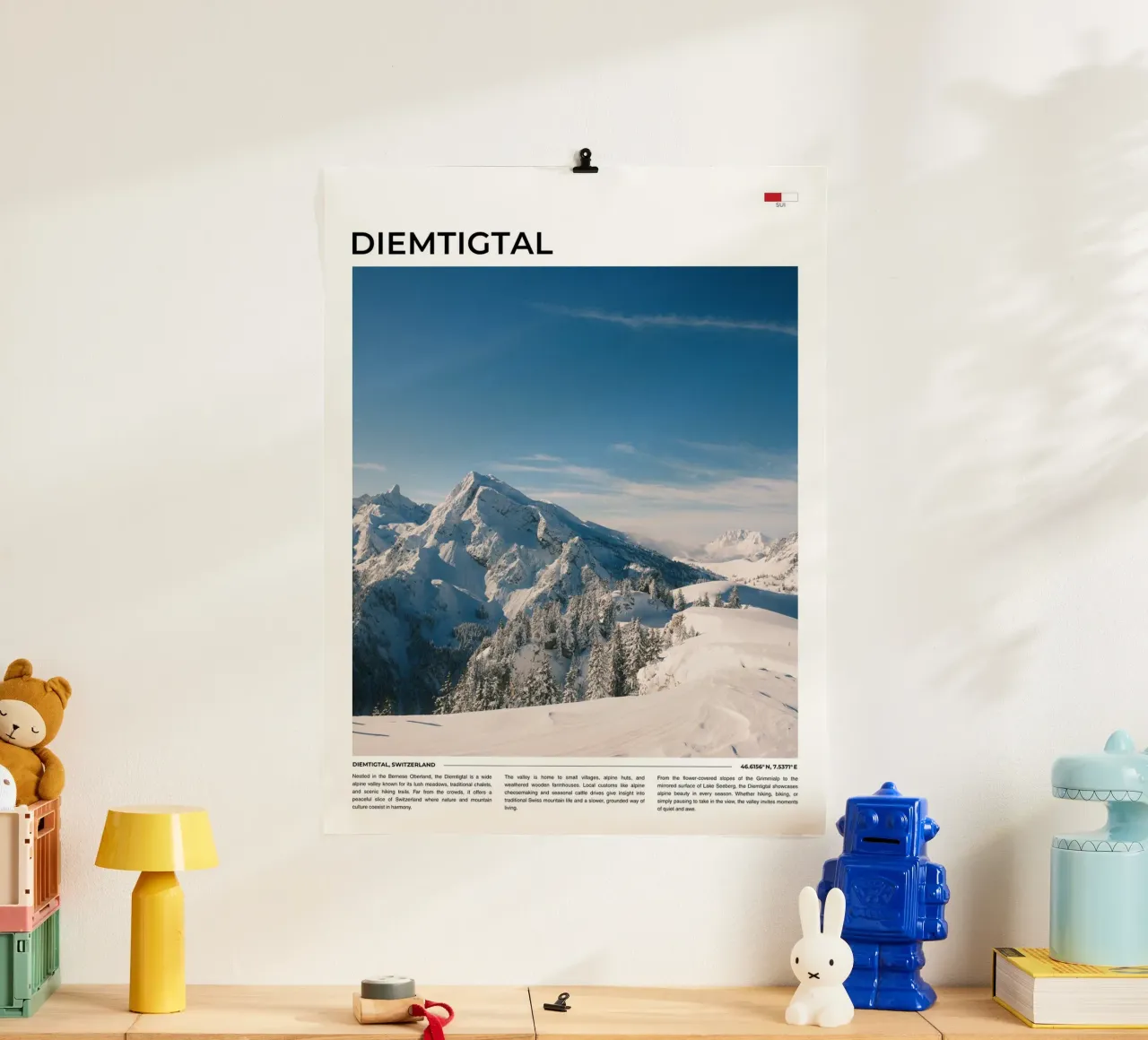 Diemtigtal: Typography carta hahnemühle da FujiType
