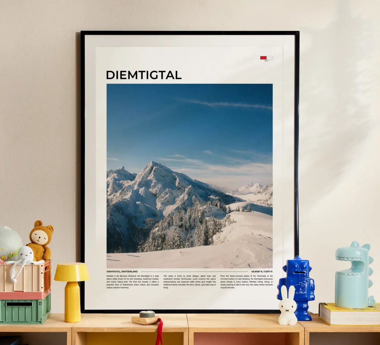 Diemtigtal: Typography carta hahnemühle da FujiType