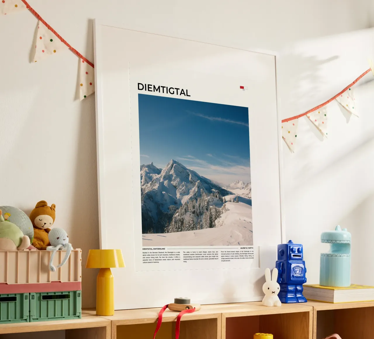 Diemtigtal: Typography carta hahnemühle da FujiType