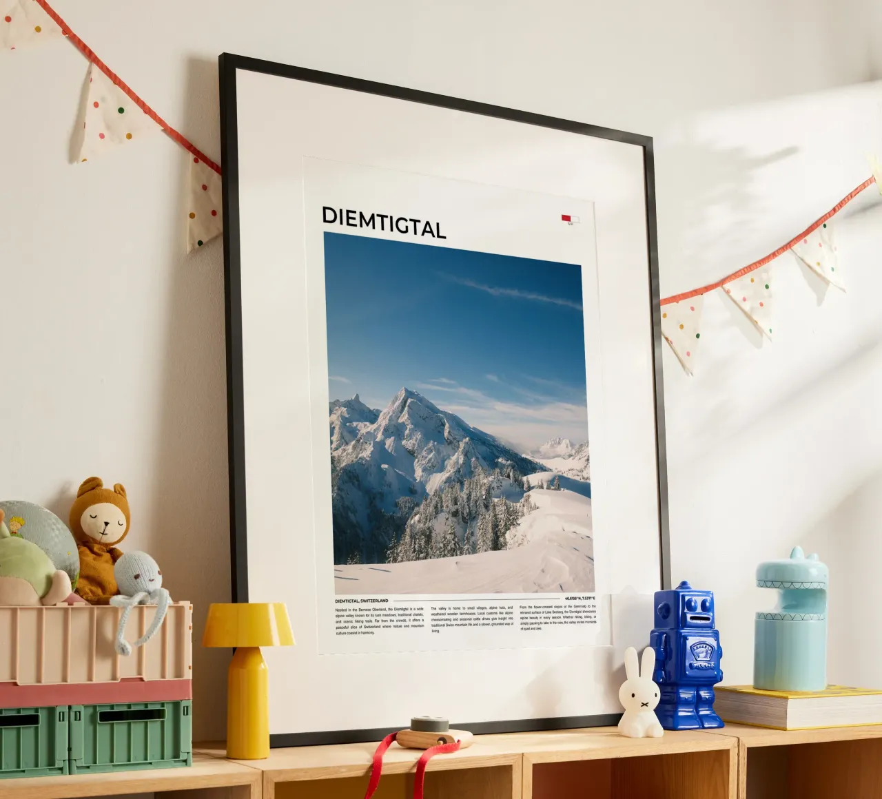 Diemtigtal: Typography carta hahnemühle da FujiType