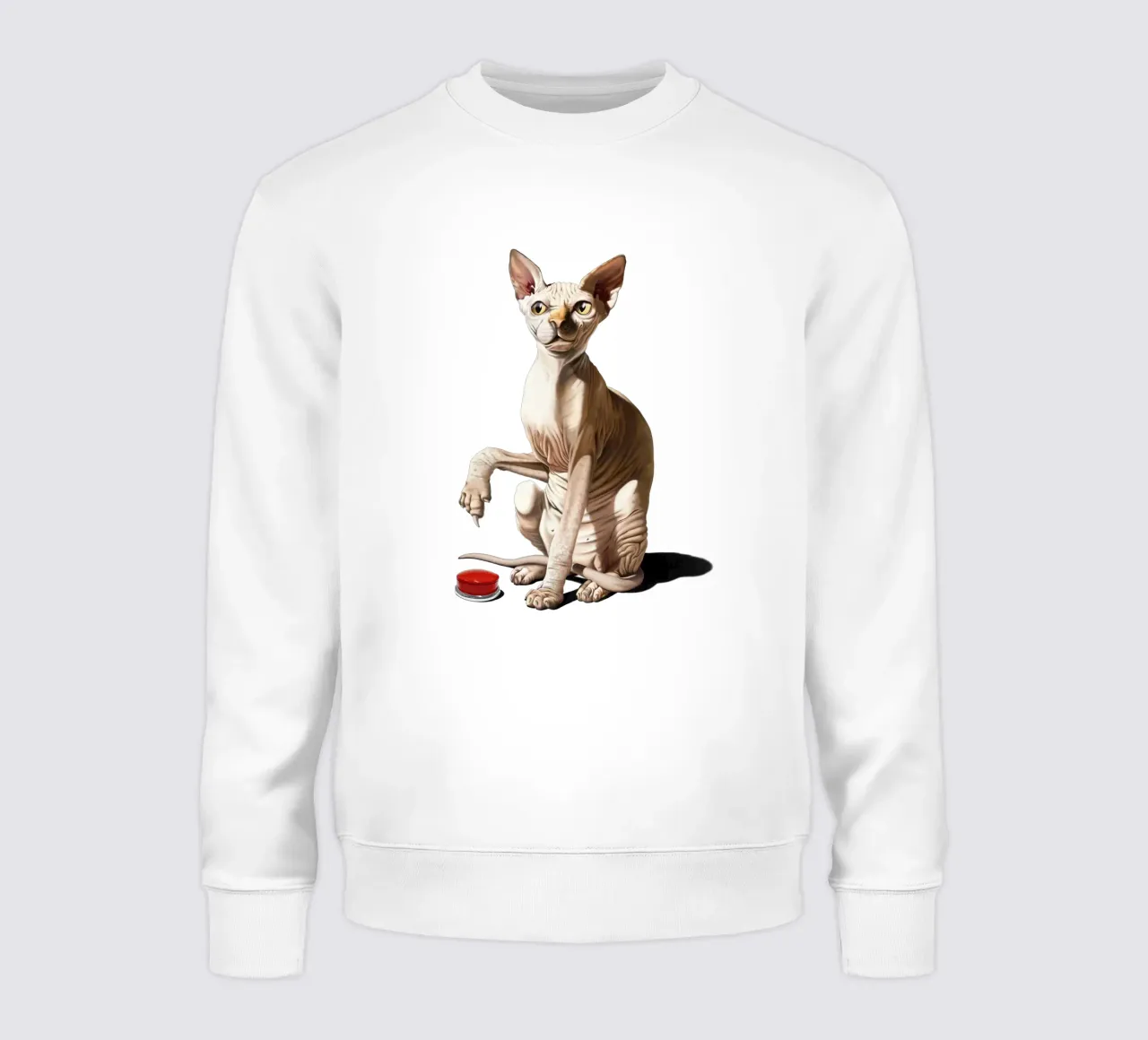 Cat-astrophe (Wordless) felpa da Rob Art | Illustration
