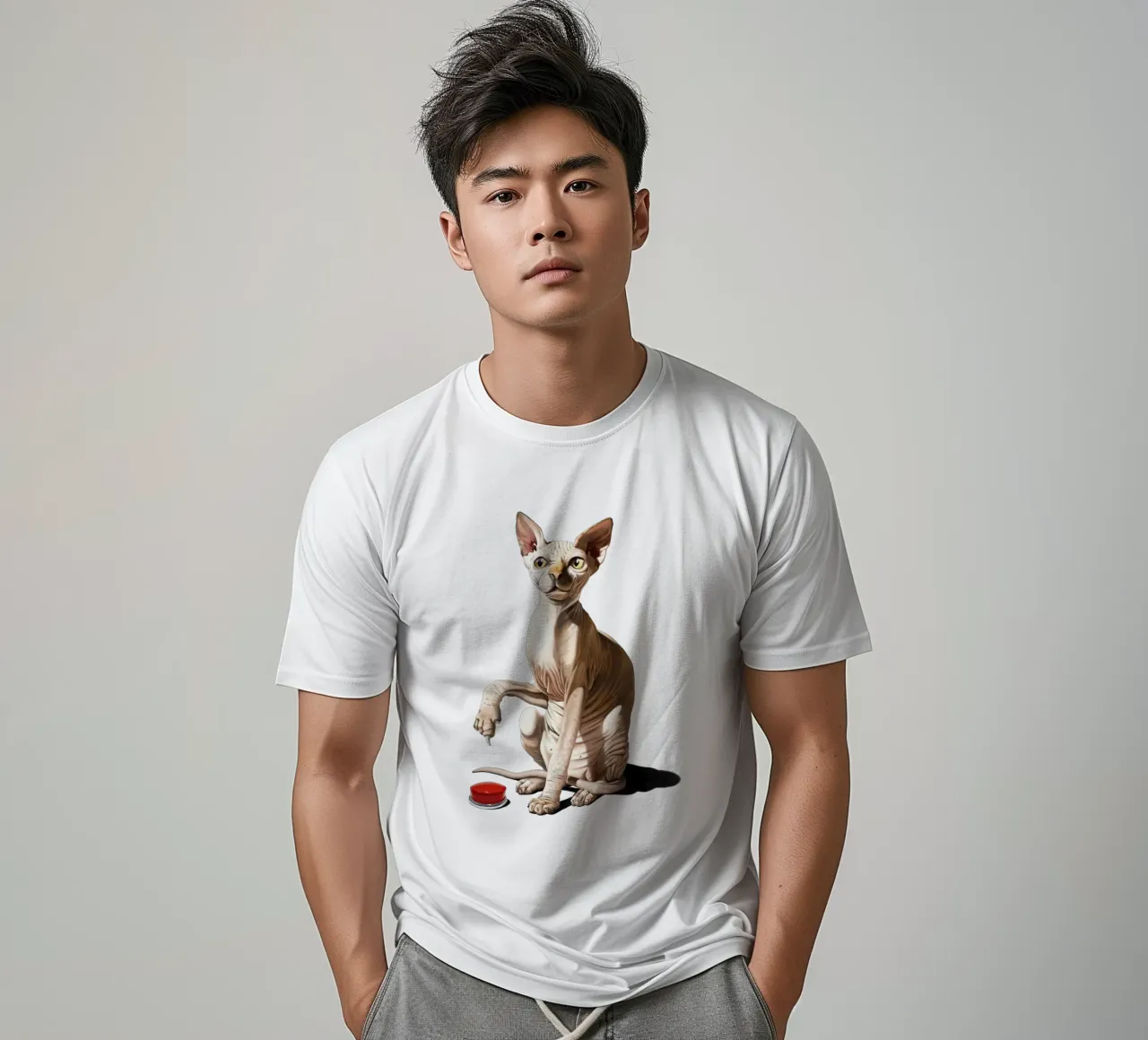 Cat-astrophe (Wordless) t-shirt da Rob Art | Illustration